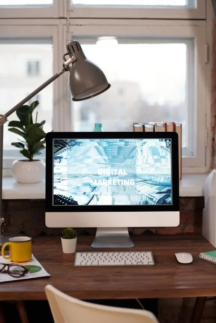 Close-up of various marketing documents on a desk, perfect for business and strategy discussions.
